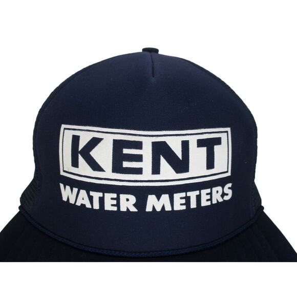 Vintage Kent Water Meters Snapback Mesh Back Hat by Nissin Cap - Picture 2 of 9